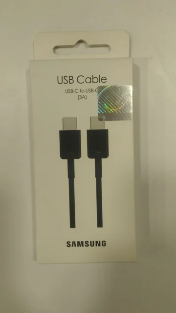 Original Samsung Type-C Charging Cable (Made in Vietnam, Model EP-DN980, 1m Length)