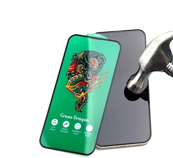 گلس Apple iPhone 7plus/8plus/se2022 مدل Horo Green Dragon