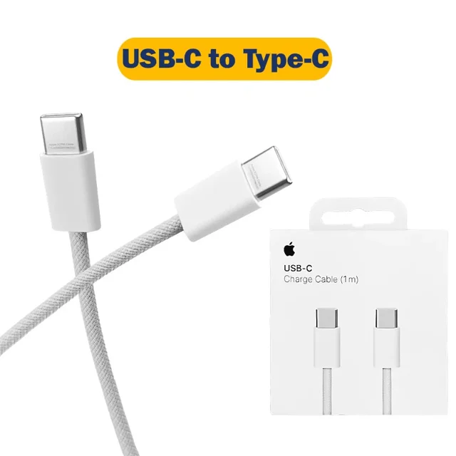 کابل دو سر تایپ سی اورجینال اپل USB-C to Type-C